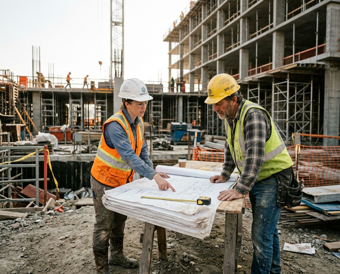 Founder on site